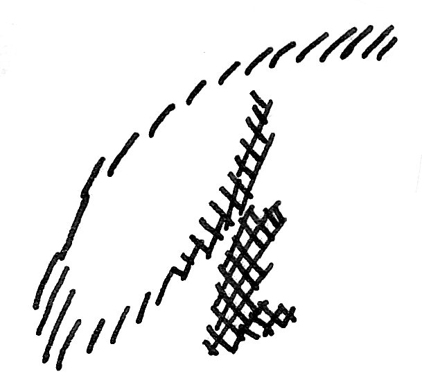 以 600 dpi 扫描的字母